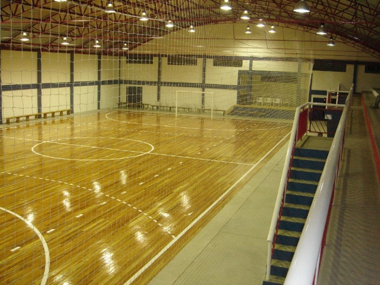 Quadra do Esporte Clube Igrejinha - RS - Antes