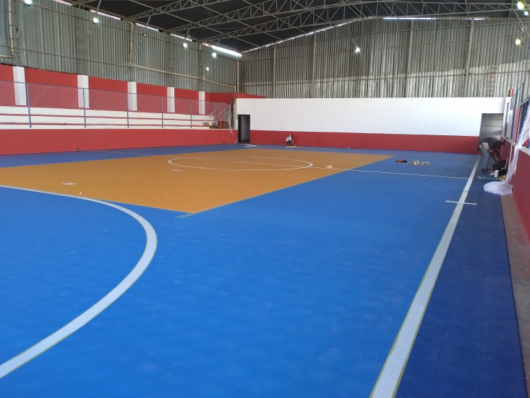 Ginsio Municipal - Divino MG - Depois