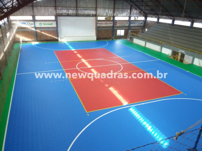 Quadra Muncpio de Taquaruu do Sul -RS - Depois
